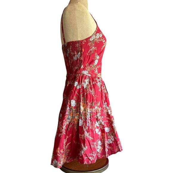 Womens Dress Size Small Sun Summer Flirty Beach Resort Girly Floral Garden Party - Picture 3 of 8